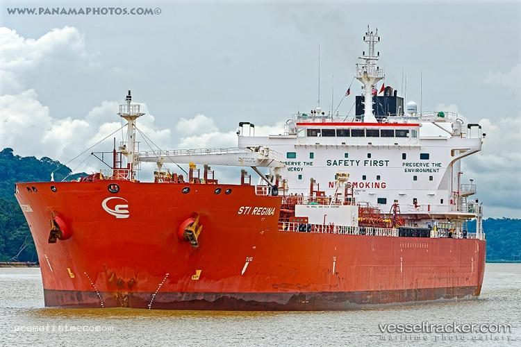Sti-Regina - Chemical Oil Products Tanker vessel registered in Marshall Islands