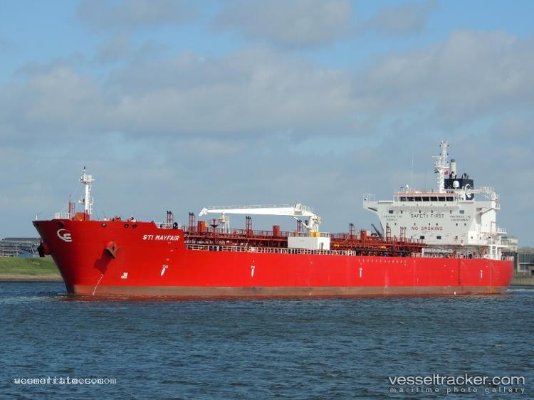 Sti-Mayfair - Chemical Oil Products Tanker vessel registered in Marshall Islands