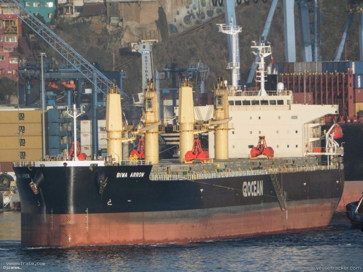 Biwa-Arrow - Bulk Carrier vessel registered in Panama