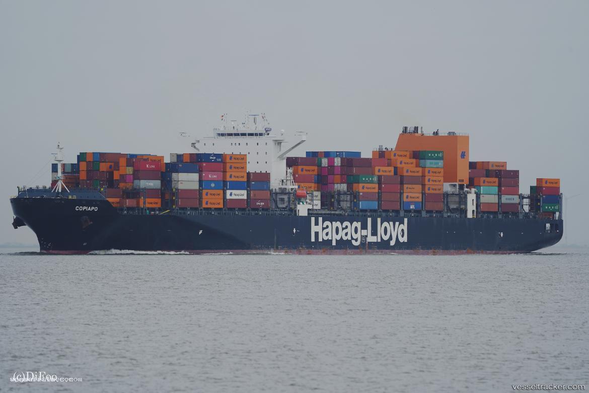Copiapo - Container Ship vessel registered in Liberia