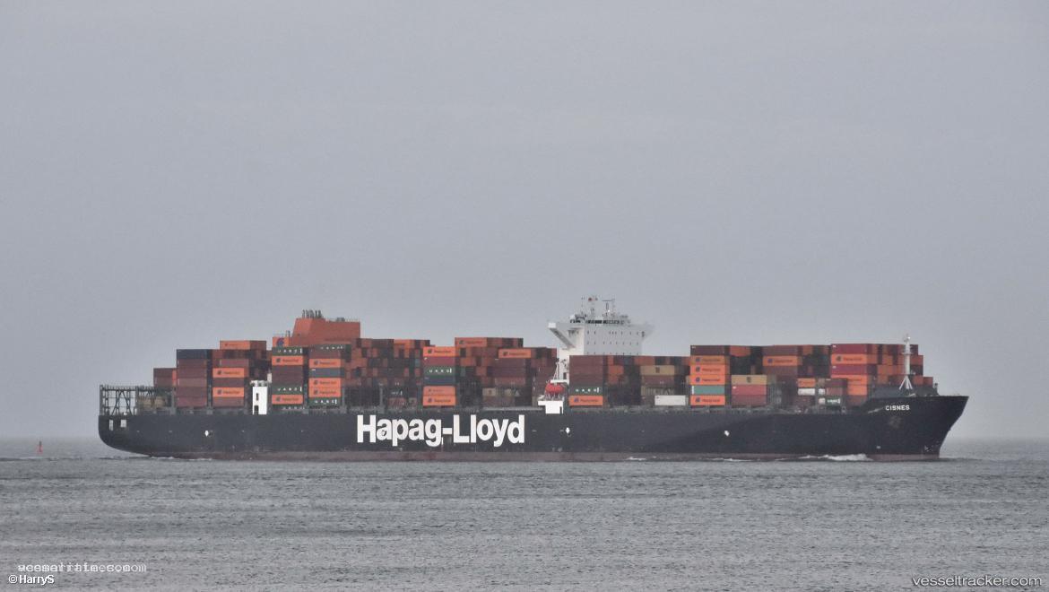 Cisnes - Container Ship vessel registered in Liberia