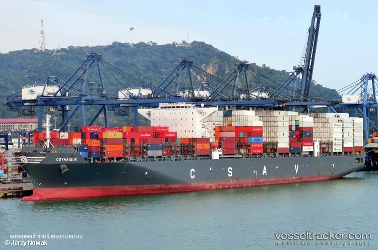 Coyhaique - Container Ship vessel registered in Liberia