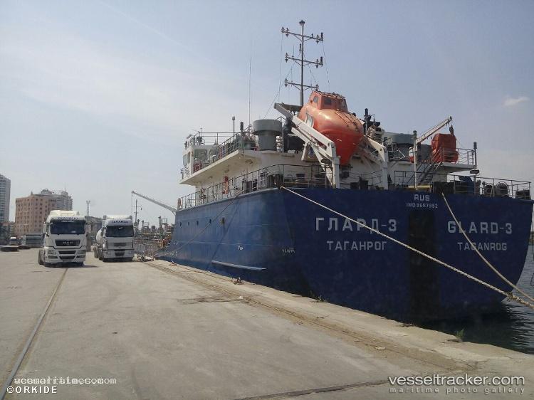 Orenburg - Chemical Oil Products Tanker vessel registered in Russia