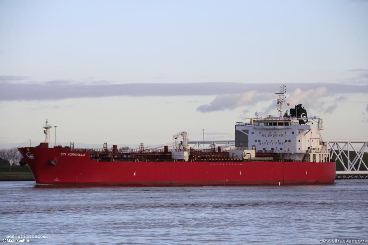 Sti-Yorkville - Chemical Oil Products Tanker vessel registered in Marshall Islands