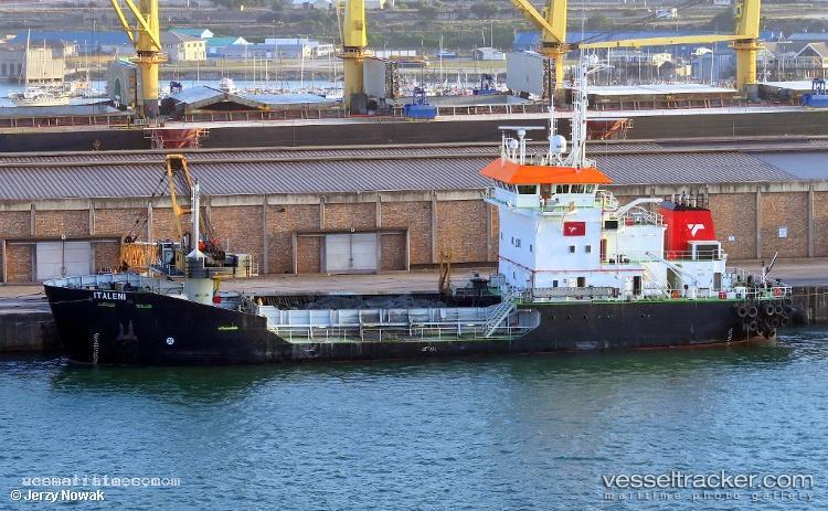 Italeni - Hopper Dredger vessel registered in South Africa