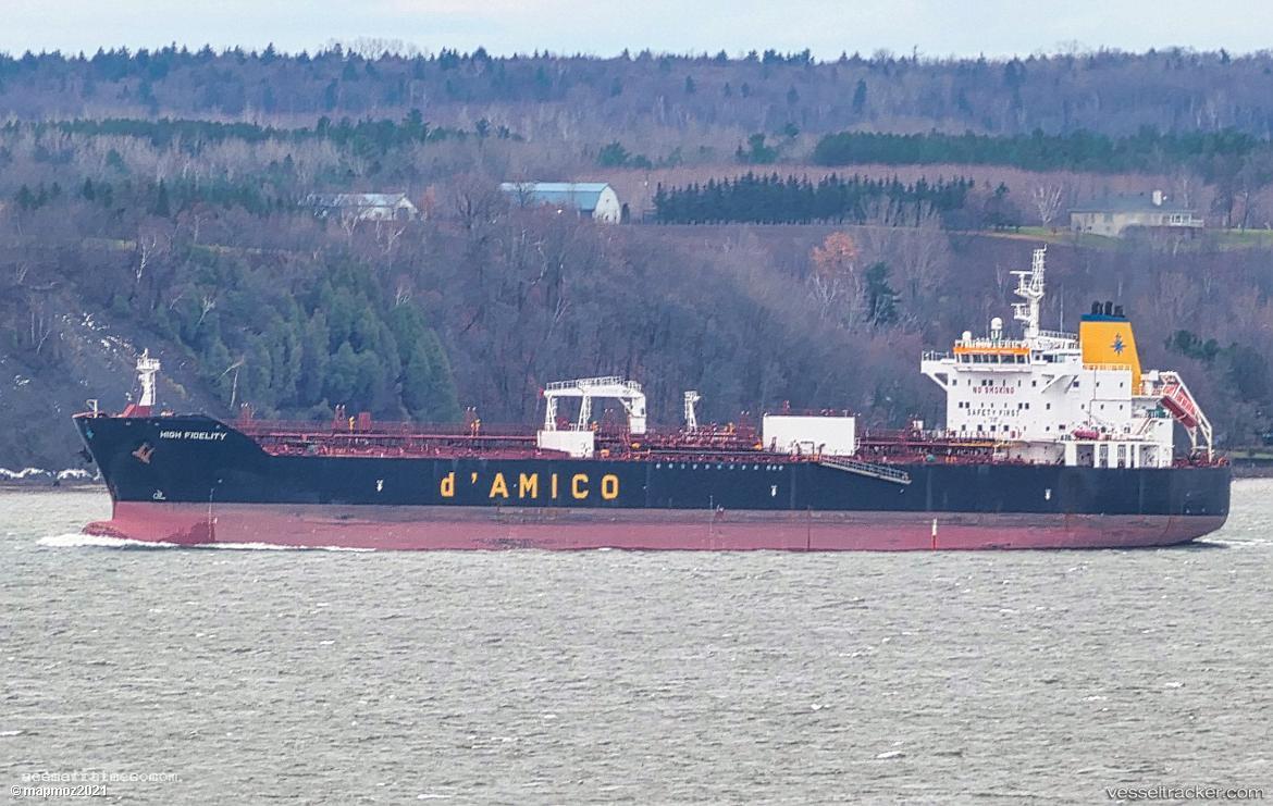 High-Fidelity - Chemical Oil Products Tanker vessel registered in Liberia