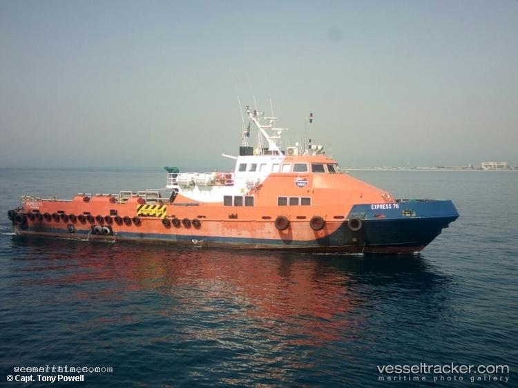 Express-76 - Offshore Tug Supply Ship vessel registered in Panama