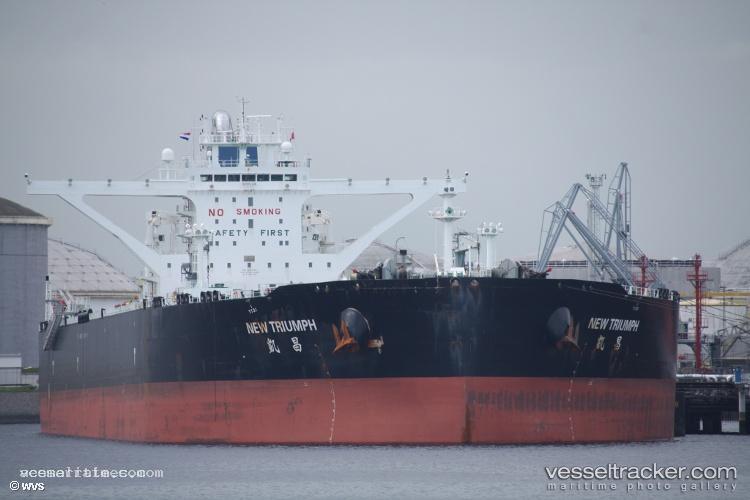 New-Triumph - Crude Oil Tanker vessel registered in Hong Kong