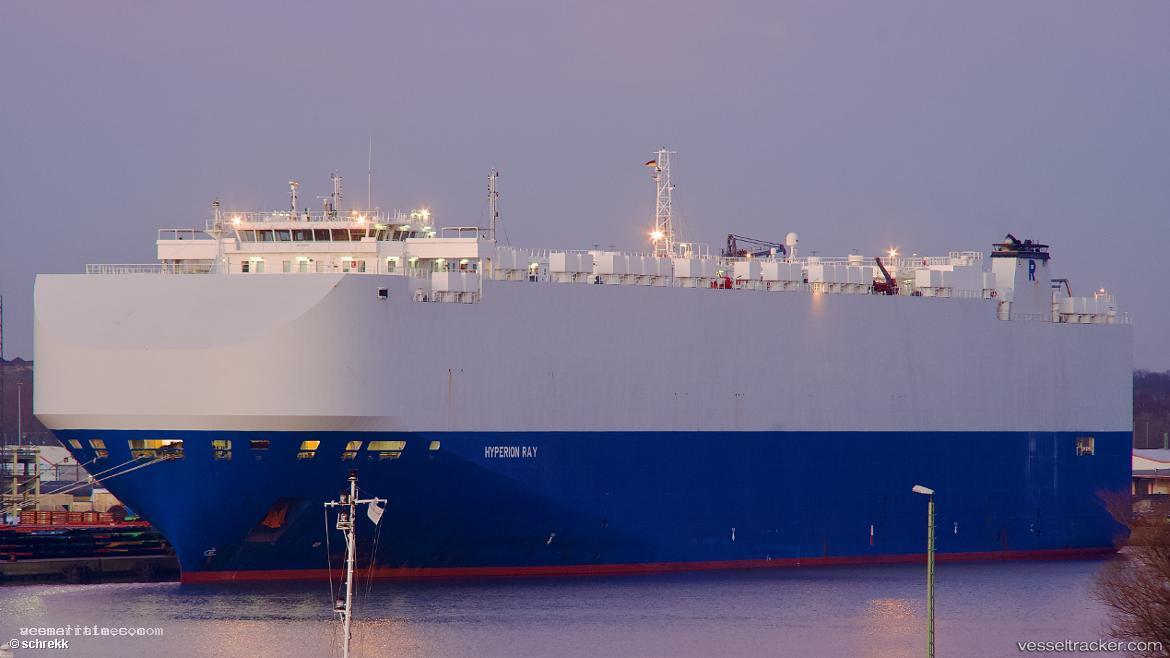 Hyperion-Ray - Vehicles Carrier vessel registered in Bahamas