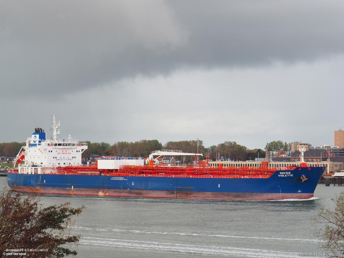 Hafnia-Violette - Chemical Oil Products Tanker vessel registered in Marshall Islands