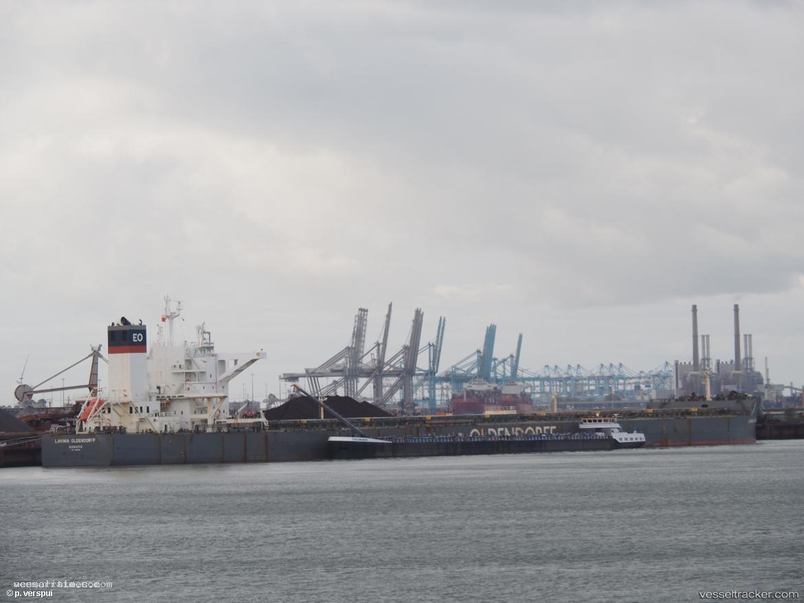Lavinia-Oldendorff - Bulk Carrier vessel registered in Liberia