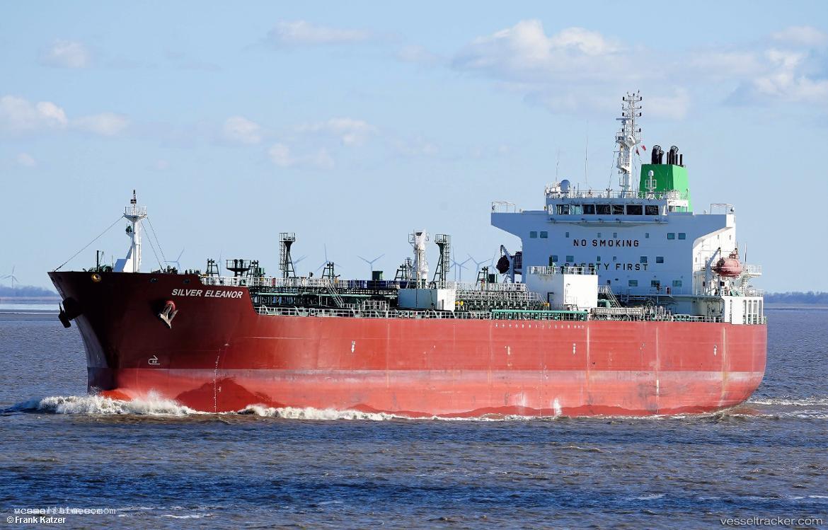Silver-Eleanor - Chemical Oil Products Tanker vessel registered in Marshall Islands