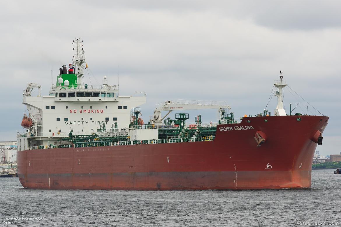 Silver-Ebalina - Chemical Oil Products Tanker vessel registered in Marshall Islands