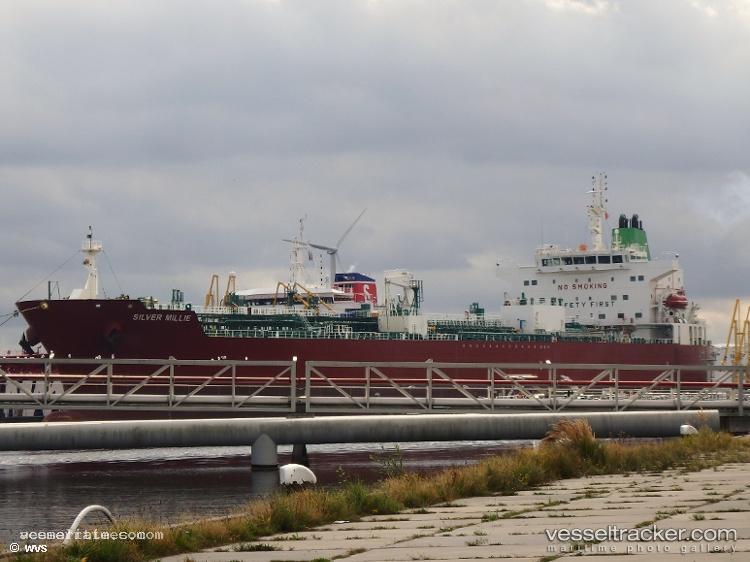 Silver-Millie - Chemical Oil Products Tanker vessel registered in Marshall Islands