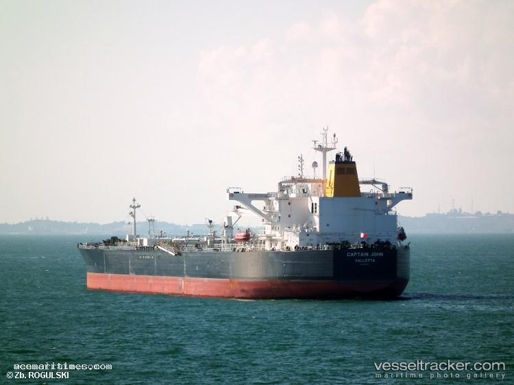 Captain-John - Crude Oil Tanker vessel registered in Malta