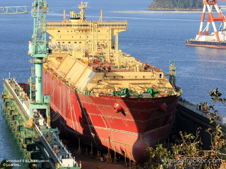 Sk-Audace - Lng Tanker vessel registered in Panama