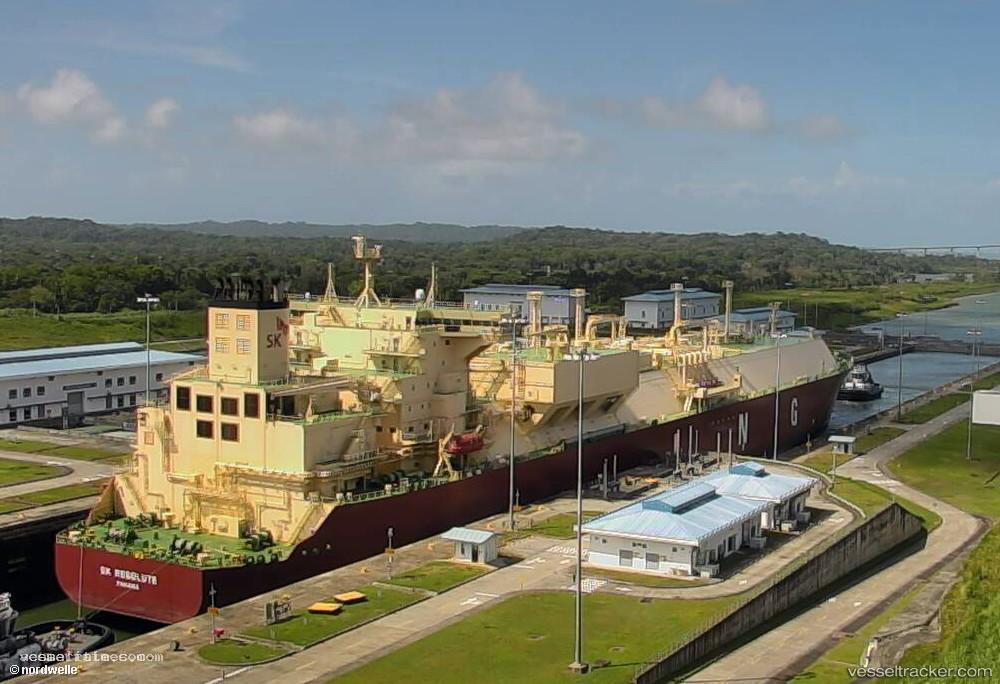 Sk-Resolute - Lng Tanker vessel registered in Panama