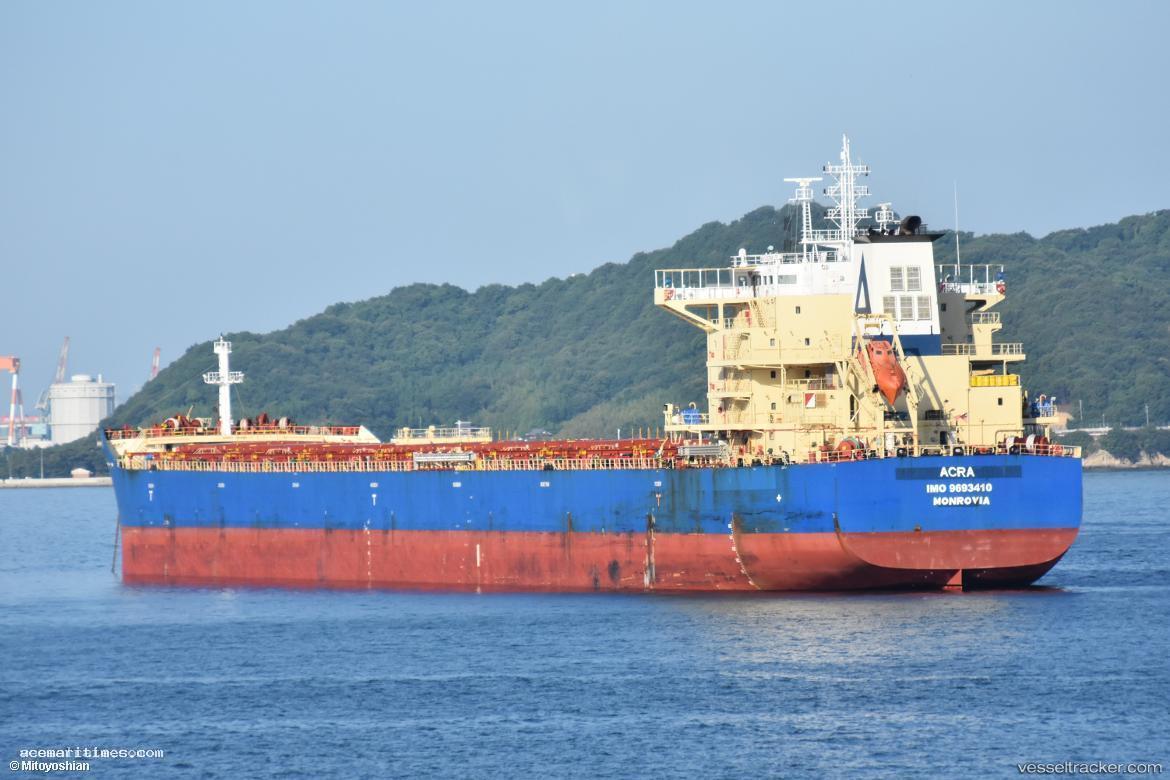 Acra - Bulk Carrier vessel registered in Liberia