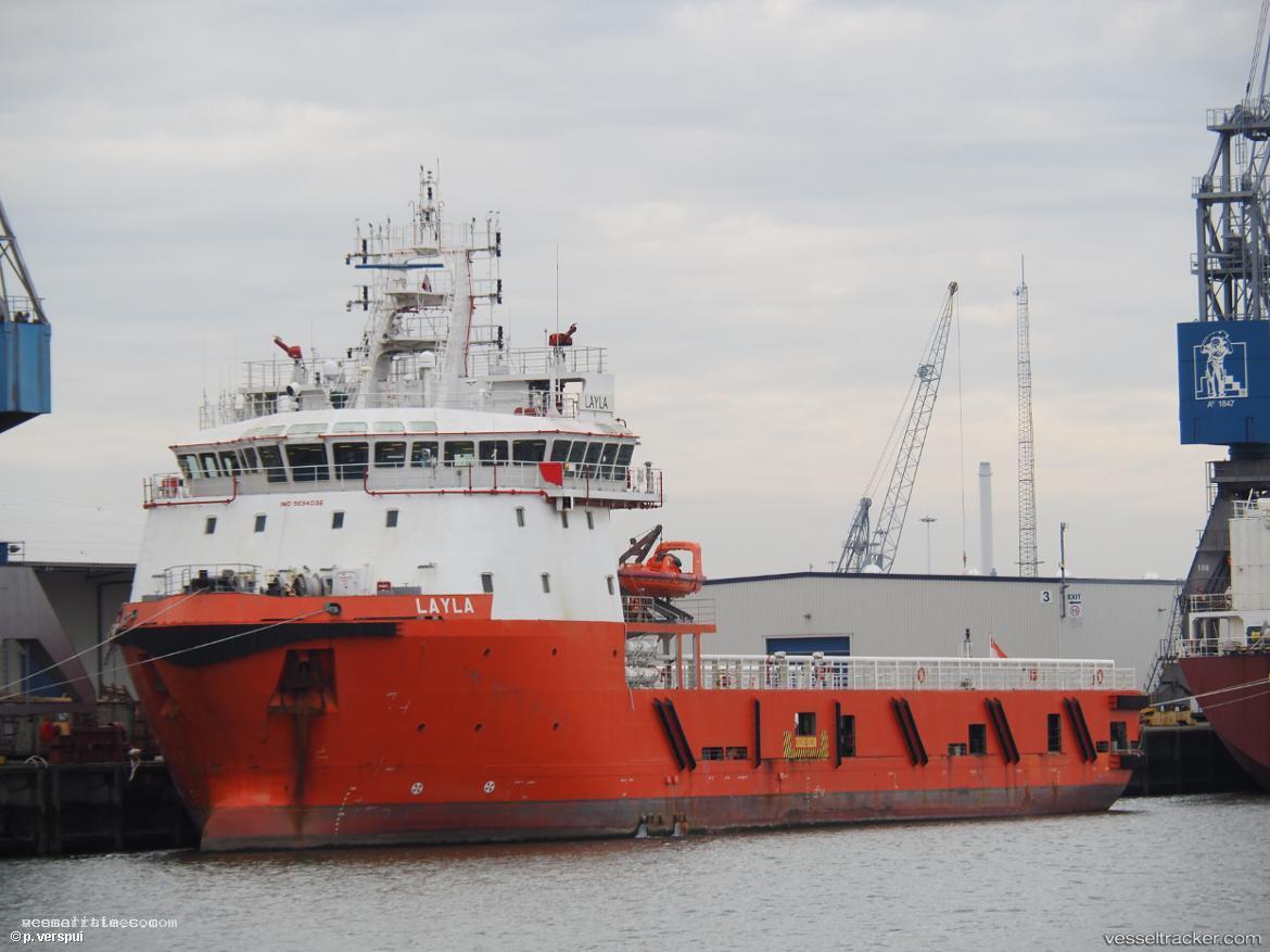 Layla - Offshore Tug Supply Ship vessel registered in Singapore