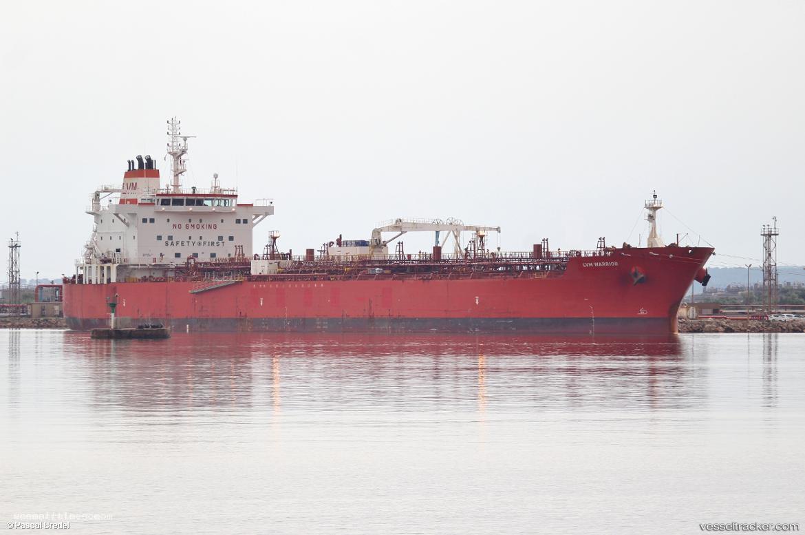 Lvm-Warrior - Chemical Oil Products Tanker vessel registered in Marshall Islands