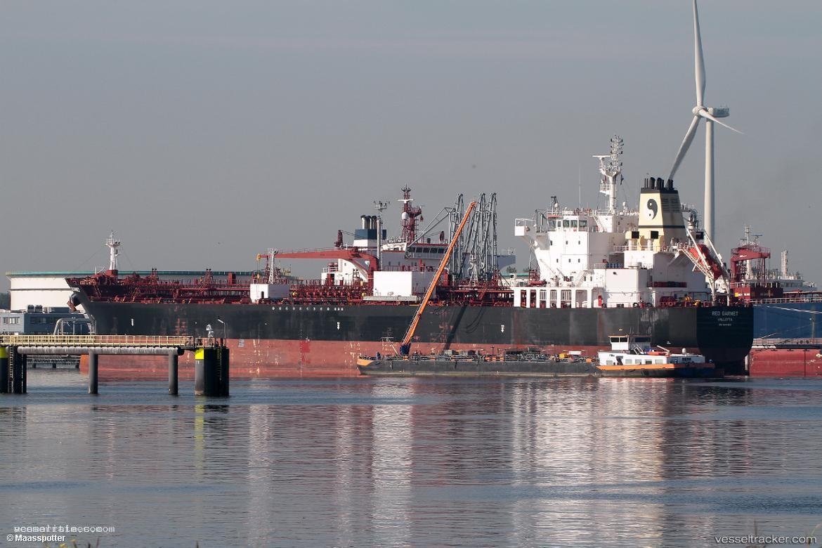 Red-Garnet - Chemical Oil Products Tanker vessel registered in Malta