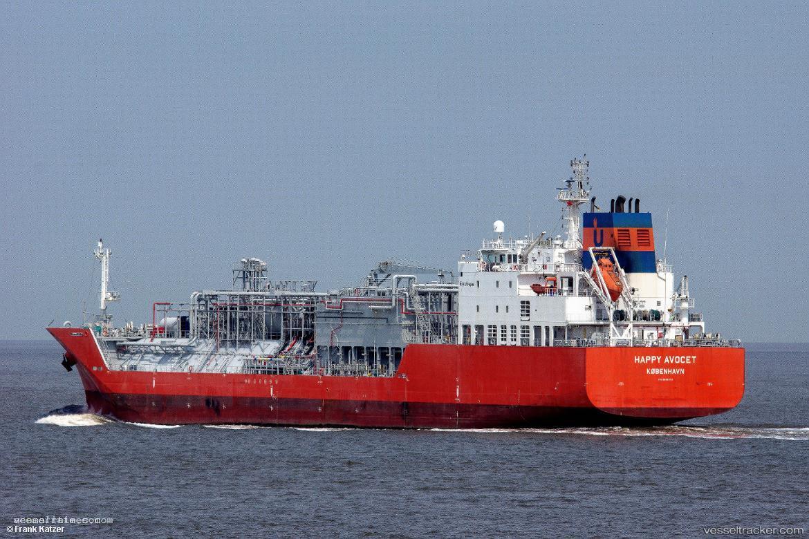 Happy-Avocet - Lpg Tanker vessel registered in Denmark