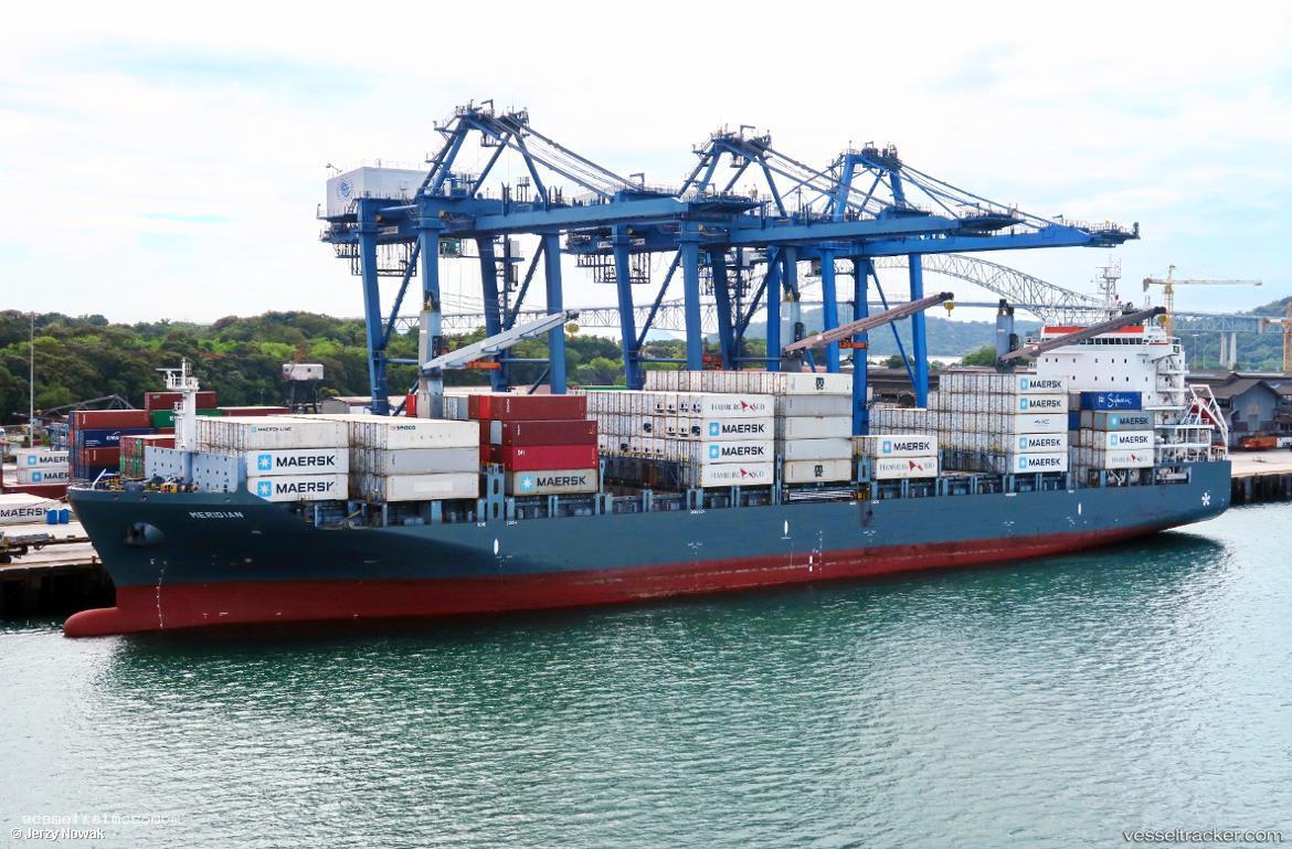 Meridian - Container Ship vessel registered in Singapore