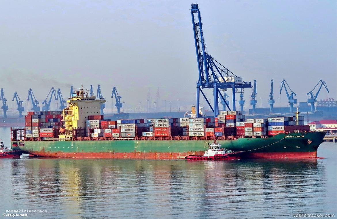 Maersk-Danube - Container Ship vessel registered in Singapore