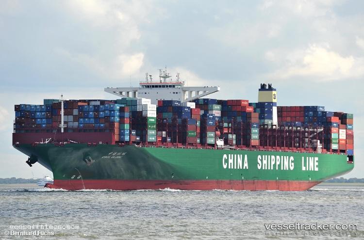 Cscl-Globe - Container Ship vessel registered in Hong Kong