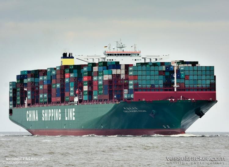 Cscl-Pacific-Ocean - Container Ship vessel registered in Hong Kong