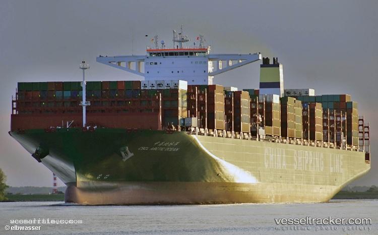 Cscl-Arctic-Ocean - Container Ship vessel registered in Hong Kong