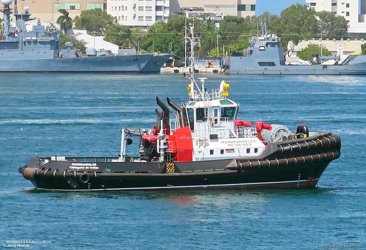Mardeangeles - Tug vessel registered in Colombia