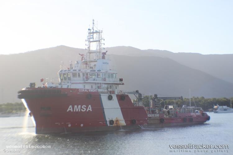 Coral-Knight - Offshore Tug Supply Ship vessel registered in Australia