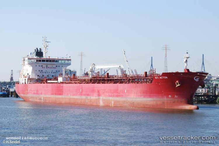 Sti-Acton - Chemical Oil Products Tanker vessel registered in Marshall Islands