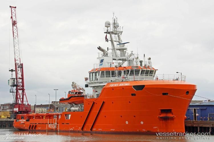 Forties-Sentinel - Standby Safety Vessel vessel registered in United Kingdom