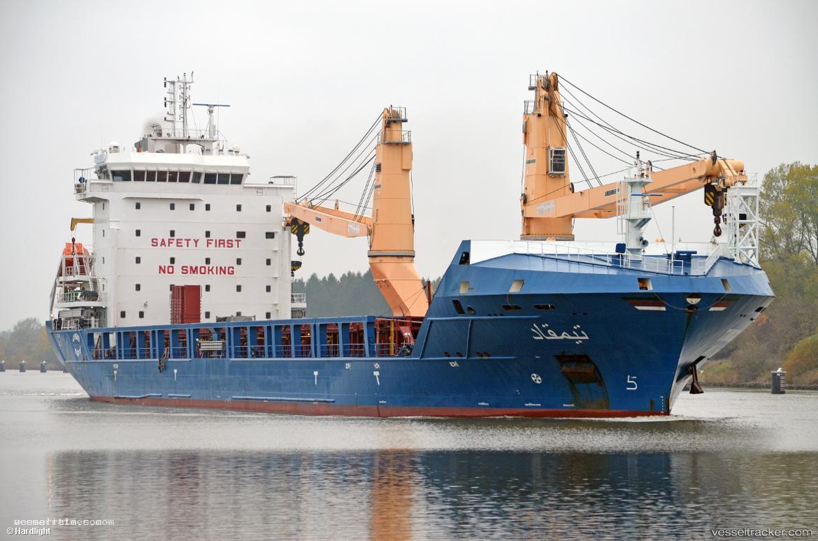 Timgad - Multi Purpose Carrier vessel registered in Algeria