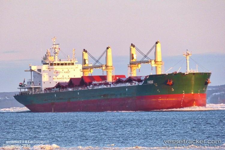 Thebe - Bulk Carrier vessel registered in Cyprus