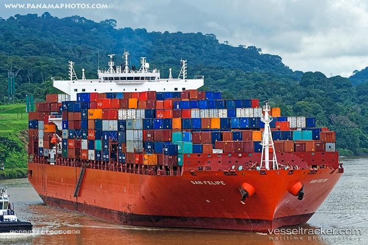San-Felipe - Container Ship vessel registered in Marshall Islands