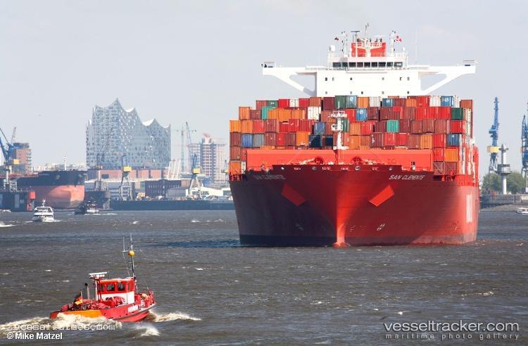 Maersk-San-Clemente - Container Ship vessel registered in Singapore