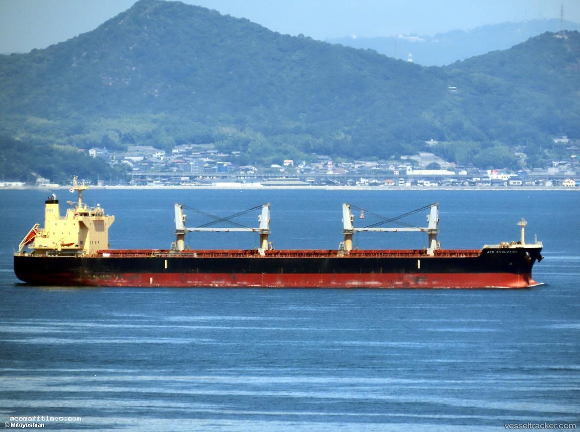 Aye-Evolution - Bulk Carrier vessel registered in Liberia