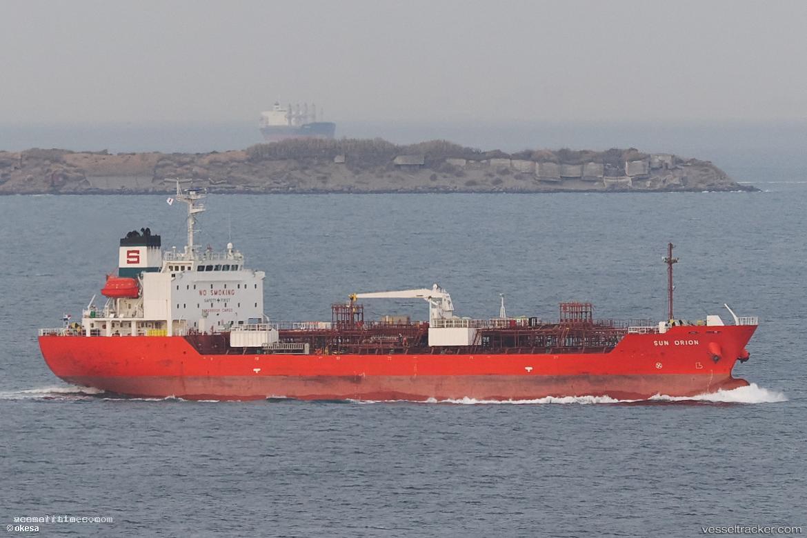 Sun-Orion - Chemical Oil Products Tanker vessel registered in Panama