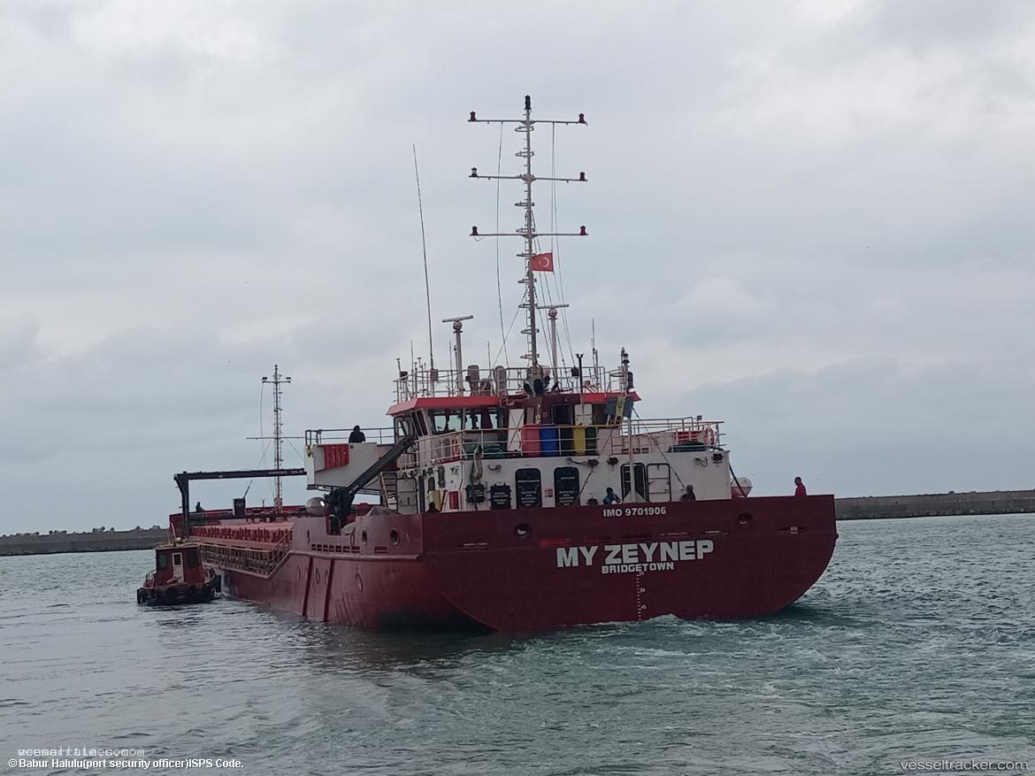 My-Zeynep - General Cargo Ship vessel registered in Barbados