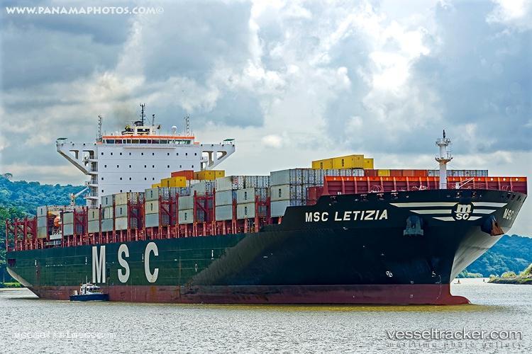 Msc-Letizia - Container Ship vessel registered in Portugal
