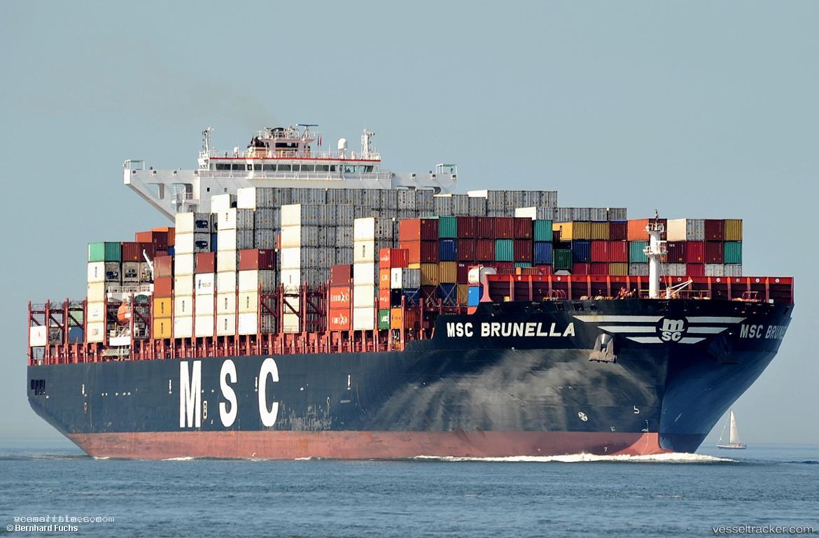 Msc-Brunella - Container Ship vessel registered in Portugal