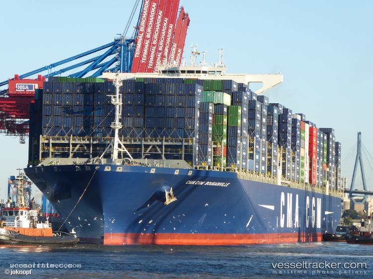 Cmacgm-Bougainville - Container Ship vessel registered in Malta