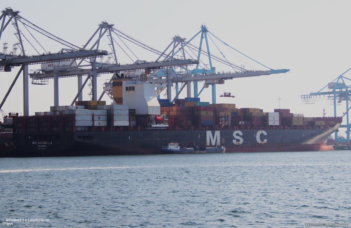 Msc-Antonella - Container Ship vessel registered in Portugal