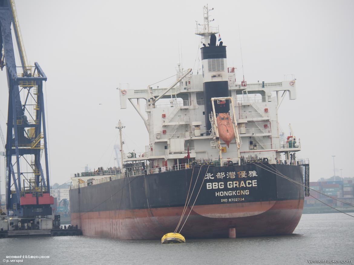 Bbg-Grace - Bulk Carrier vessel registered in Hong Kong