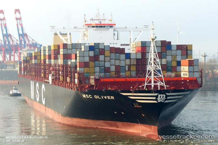 Msc-Oliver - Container Ship vessel registered in Panama
