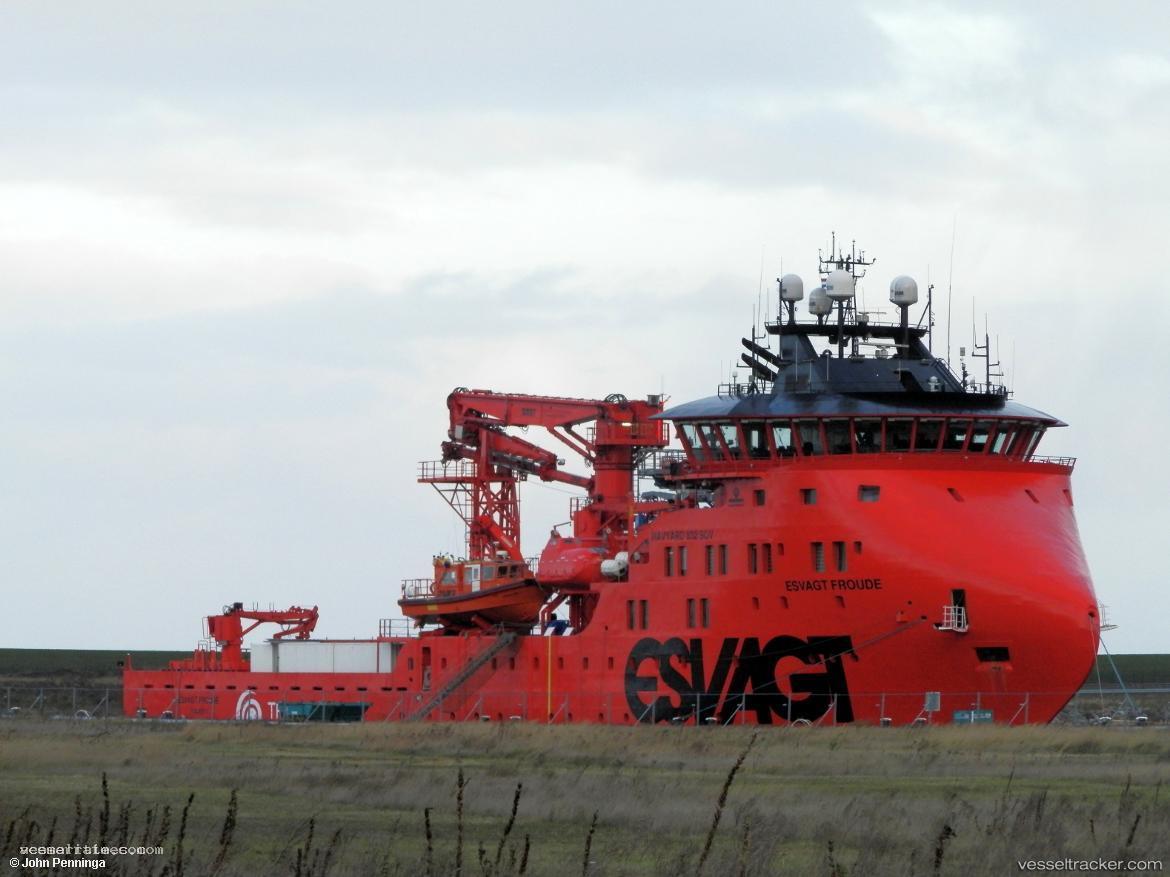 Esvagt-Froude - Work Repair Vessel vessel registered in Denmark