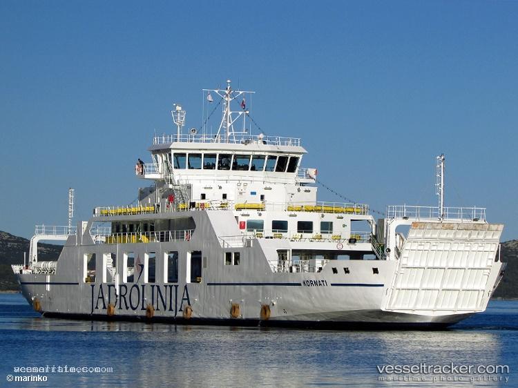 Kornati - Passenger Ro Ro Cargo Ship vessel registered in Croatia